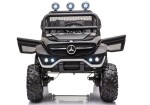 Mamido Detské elektrické autíčko Mercedes-Benz Unimog S 4x4 čierne