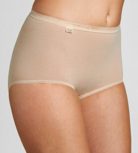 Dámske nohavičky Basic + Maxi 2P telové - Sloggi YELLOW 46