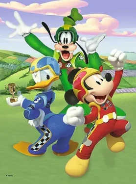 Trefl - Puzzle - Mickey Mouse: Pretekári