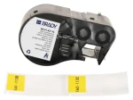 BRADY Samolaminujúce vinylové štítky žlté pre BMP41/BMP51/BMP53/M511 / Štítky do tlačiarne / 25,4x63,5 mm / 110 ks (M4-51-427-YL)