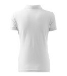 Bavlnené polo tričko Heavy white S