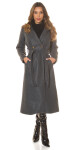 Sexy Koucla Musthave Coat with buttons anthracite Einheitsgroesse