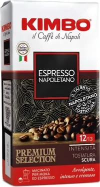Kimbo Espresso Napoletano 250 g / Mletá káva / 80% Arabica 20% Robusta (8002200163310)
