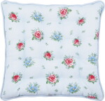 GREEN GATE Sedák na stoličku Alivia Pale Blue 40 × 40 cm