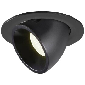 SLV 1006017 NUMINOS GIMBLE L LED vstavané svetlo pevne zabudované LED osvetlenie čierna; 1006017