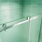 H K - Posuvné sprchové dvere DIAMOND FROST 96-100x195cm, pravý variant SE-DIAMONDFROSTR100SET