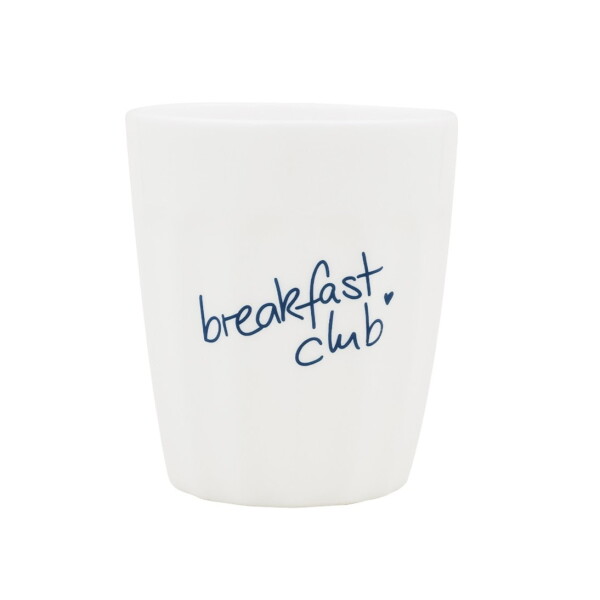 Eulenschnitt Porcelánový hrnček Breakfast Club 290 ml – dark blue