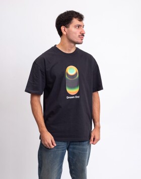 Signal x Freshlabels Triko Signal x Freshlabels Dream On! I Faded Black XL