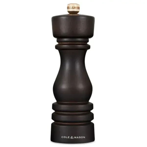ColeMason London Chocolate Wood / Mlynček na korenie / 18 cm / bukové drevo (H233079)