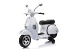 Mamido Mamido Detský elektrický skúter Vespa PX150 12V biely