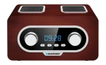 Blaupunkt PP 5.2BR hnedá / prenosné rádio / FM / AUX / hodiny / diaľkový ovládač / 3-4 hodiny prevádzky (PP5.2BR)