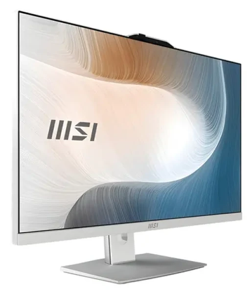 MSI Modern AM272P 1M-1402EU biela / All-in-one počítač / 27" FHD / Intel Core 5 120U / 16GB / 512GB SSD / W11 Home (Modern AM272P 1M-1402EU)