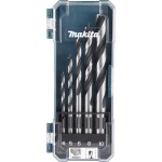 Makita D-72861 sada špirálových vrtákov do dreva 4 mm, 5 mm, 6 mm, 8 mm, 10 mm 1 ks; D-72861