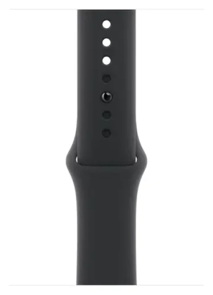 Apple Watch Sport Band 46mm čierna / Športový remienok pre Apple Watch / Fluoroelastomer / S/M / 140-190 mm (MXM23ZM/A)