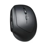 Meetion R390 čierna / Ergonomická vertikálna bezdrôtová myš / 2400 DPI / 2.4GHz / 6 tlačidiel (R390)