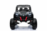 Mamido Mamido Elektrické autíčko Buggy SuperStar 4x4 lakované Black Carbon
