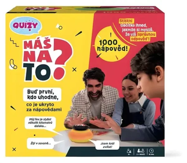 MAC TOYS Hra QUIZY Máš na to?