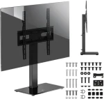 Maclean stolný držiak TV čierna / VESA 75x75-400x400 mm / 32-65” / nosnosť 40 kg / výškové a uhlové nastavenie (5902211141211)