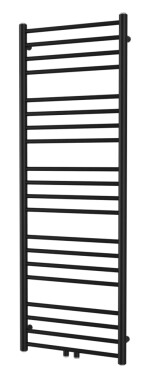 Radiátor kombinovaný SAT Paul 144x50 cm stredové pripojenie čierna matná SATRAPA1440500SBL SATRAPA1440500SBL