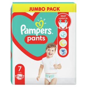 Pampers Pants 17kg+ (38ks) / Plienkové nohavičky / Veľkosť 7 (17kg+) (DIOPMPPIE0199)