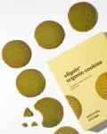 Vilgain Cookies BIO – chlorella a pomeranč 135 g (4 x 2 sušienky)