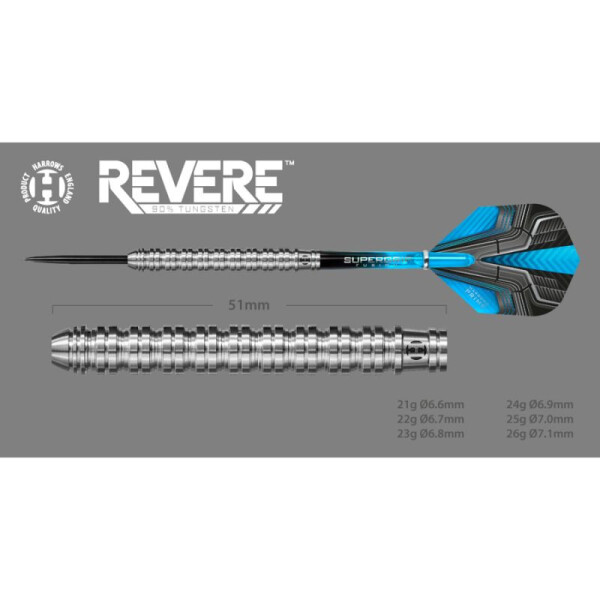 Brány Revere 90% Steeltip HS-TNK-000013894 21 g