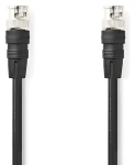 Nedis BNC video kábel čierna / Video kábel / BNC - BNC / 75 Ohm / 5 m / PVC (CVGL01000BK50)
