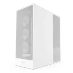 NZXT H7 Flow RGB biela / E-ATX / 2x USB-A 3.2 / 1x USB-C 3.2 / 3x 120mm RGB / bez zdroja / priehľadná bočnica (CM-H72FW-R1)