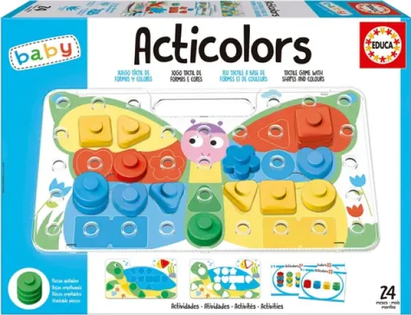 Educa Skladačka Acticolors Farby a tvary