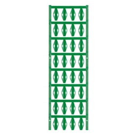 Weidmüller 1007590000 SFX 10/23 NE GN V2 značenie káblov Druh montáže: káblové spony Potlačiteľná plocha: 5 x 23.50 mm zelená Počet markerov: 160 160 ks; 1007590000