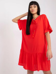 Šaty D73761M30306A červené S