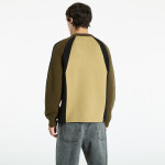 Mikina OBEY Raglan Crew Neck Sweater Mermaid Green Multi L