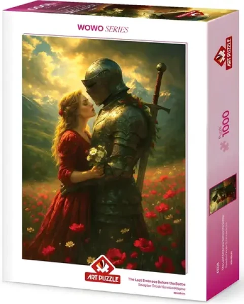 ART PUZZLE Puzzle Posledné objatie pred bitkou