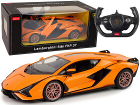 RASTAR Auto R/C Lamborghini Sian FKP 37 Rastar 1:14 oranžová na diaľkovom ovládači