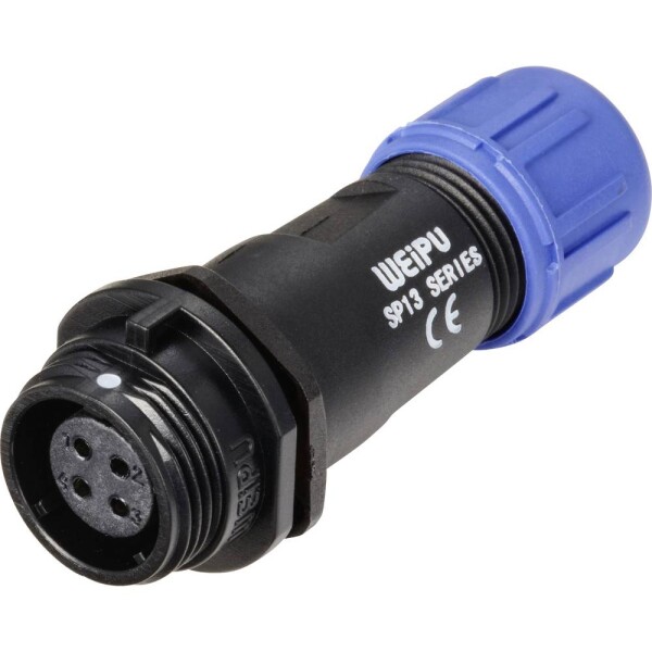 Weipu SP1311 / S 4 I guľatý faston, 1 ks; SP1311 / S 4 I