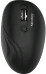 Sandberg Wireless Mouse čierna / bezdrôtová myš / 1600dpi / optická / 4 tlačidlá / 2.4 GHz (631-03)