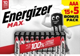Energizer MAX AAA 20ks