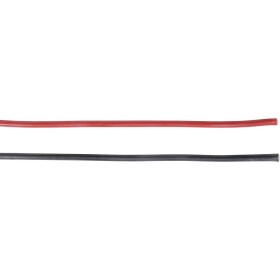 Reely 1290222 opletenie / lanko, SIFF, 1 x 2.50 mm², čierna, 5 m; 1290222