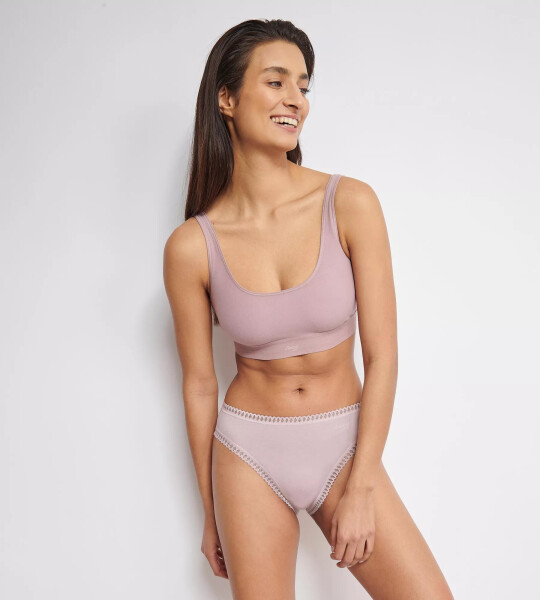 SLOGGI GO CRUSH - 3× vysoko strihané tangá z organickej bavlny Sloggi MULTIPLE COLOURS 1 XL