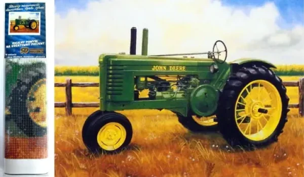 Norimpex Diamantové maľovanie Traktor John Deere