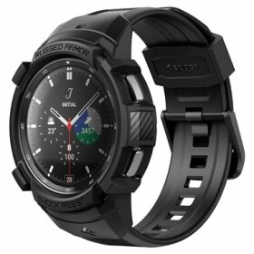 Spigen Rugged Armor Pre remienok pre Samsung Galaxy Watch 4 Classic (46mm) čierna (ACS03832)