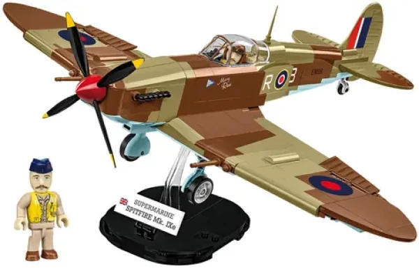 Cobi 5764 II WW Supermarine Spitfire Mk. IX, 1:32, 352 k, 1 f