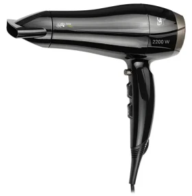 Lafe Sleek Shine Ionic Pro čierna / Fén na vlasy / 2200 W / ionizácia / difuzér / koncentrátor (LAFSUS47061)
