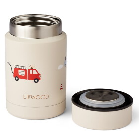 LIEWOOD Detská termoska Nadja Emergency Vehicle/Sandy Food Jar