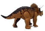 Mamido Dinosaurus Triceratops so zvukovými a svietiacimi efektmi hnedý