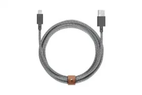 Native Union Belt Cable XL USB-A - Lightning 3m zebra (BELT-KV-L-ZEB-3)