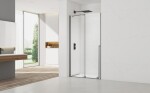 Sprchové dvere 120 cm SAT Xmotion PVD Gun metal SATBWIXM120NIKAGM SATBWIXM120NIKAGM
