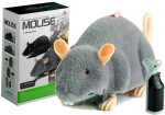 Mamido Myš na diaľkové ovládanie na kolieskach R/C sivá