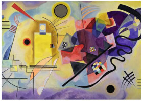 Ravensburger Wassily Kandinsky: Žltá červená modrá