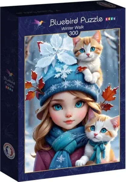 BlueBird Puzzle Zimná prechádzka